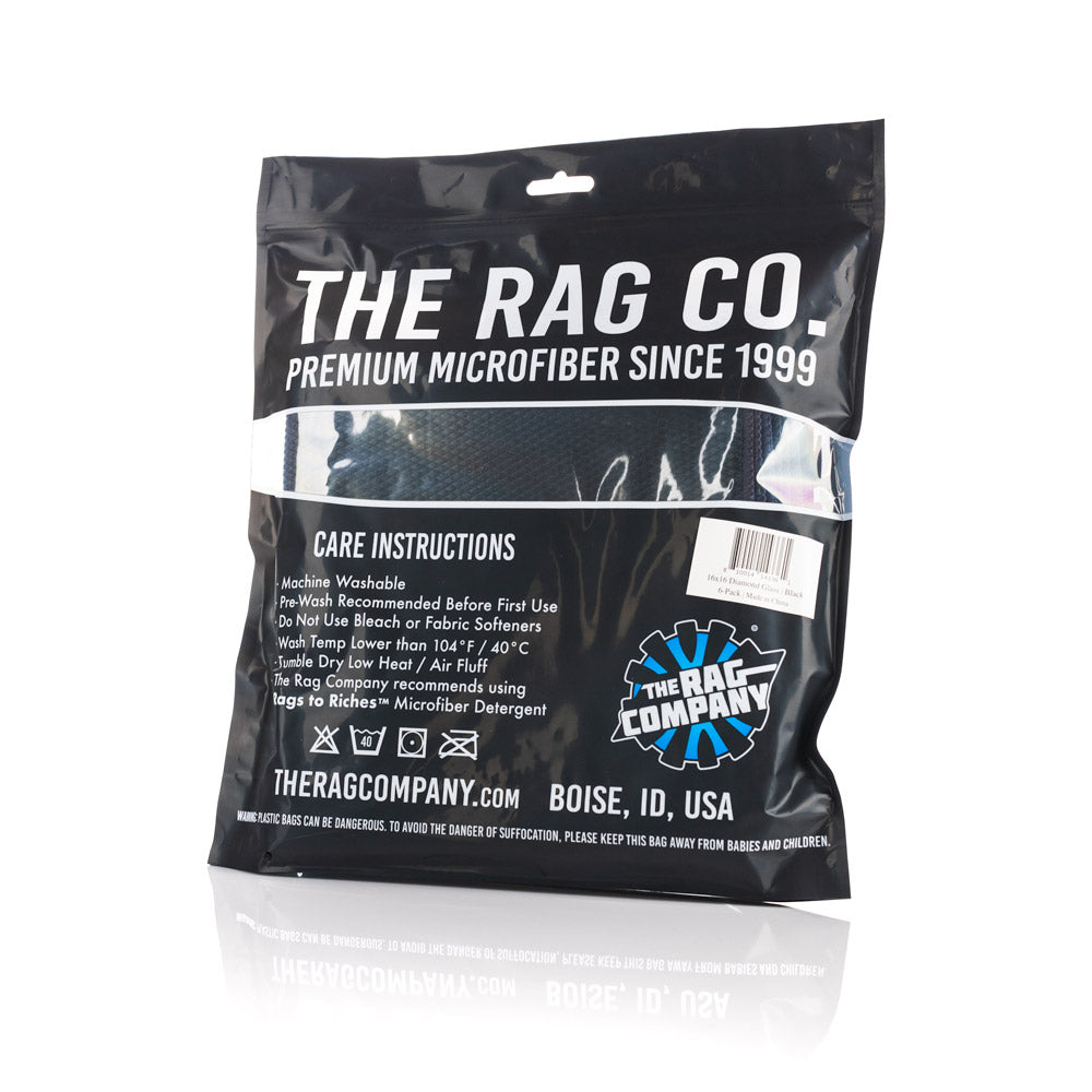 The Rag Company Diamond Glass And Window Towel