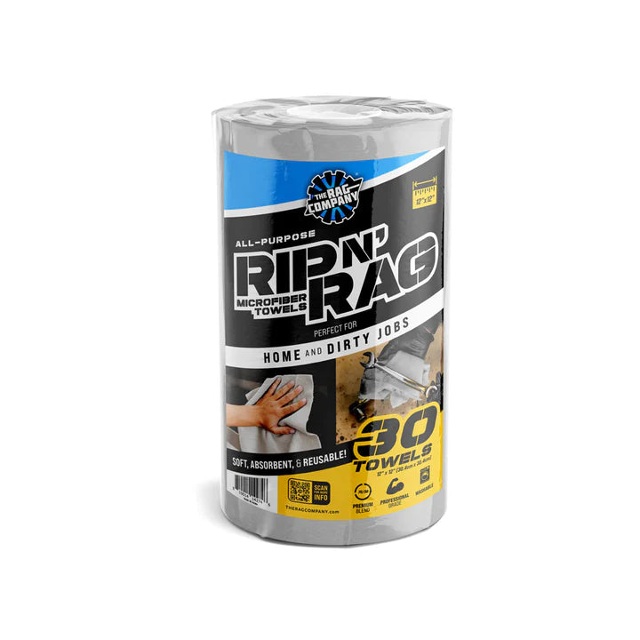 The Rag Company Rip N' Rag - Multi Purpose Microfiber Towels