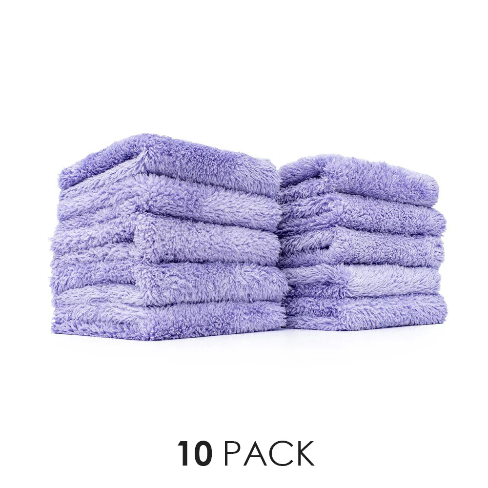 The Rag Company The Eaglet 350 8" x 8" 70/30 Soft Buffing Towel - 10 Pack