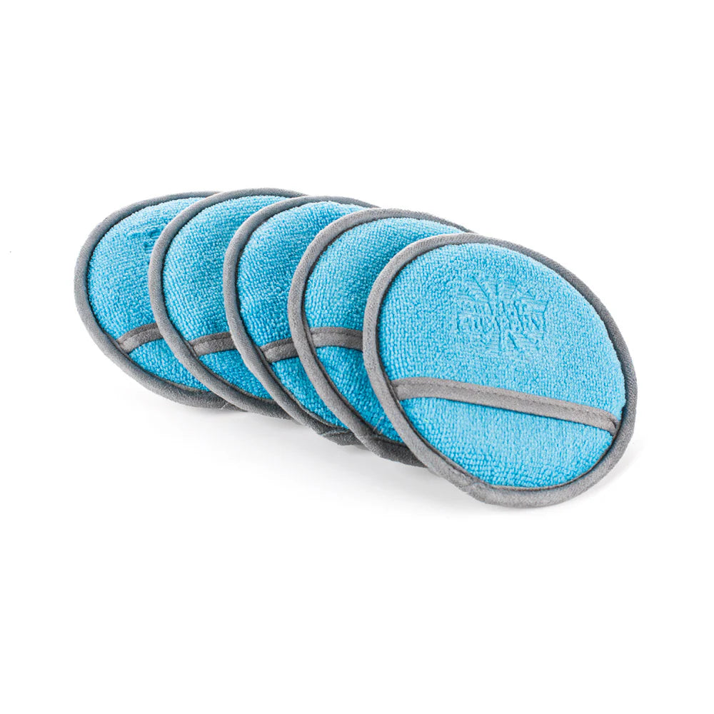 The Rag Company Ultra No Soak Round Detailing Applicator (5 Pack)