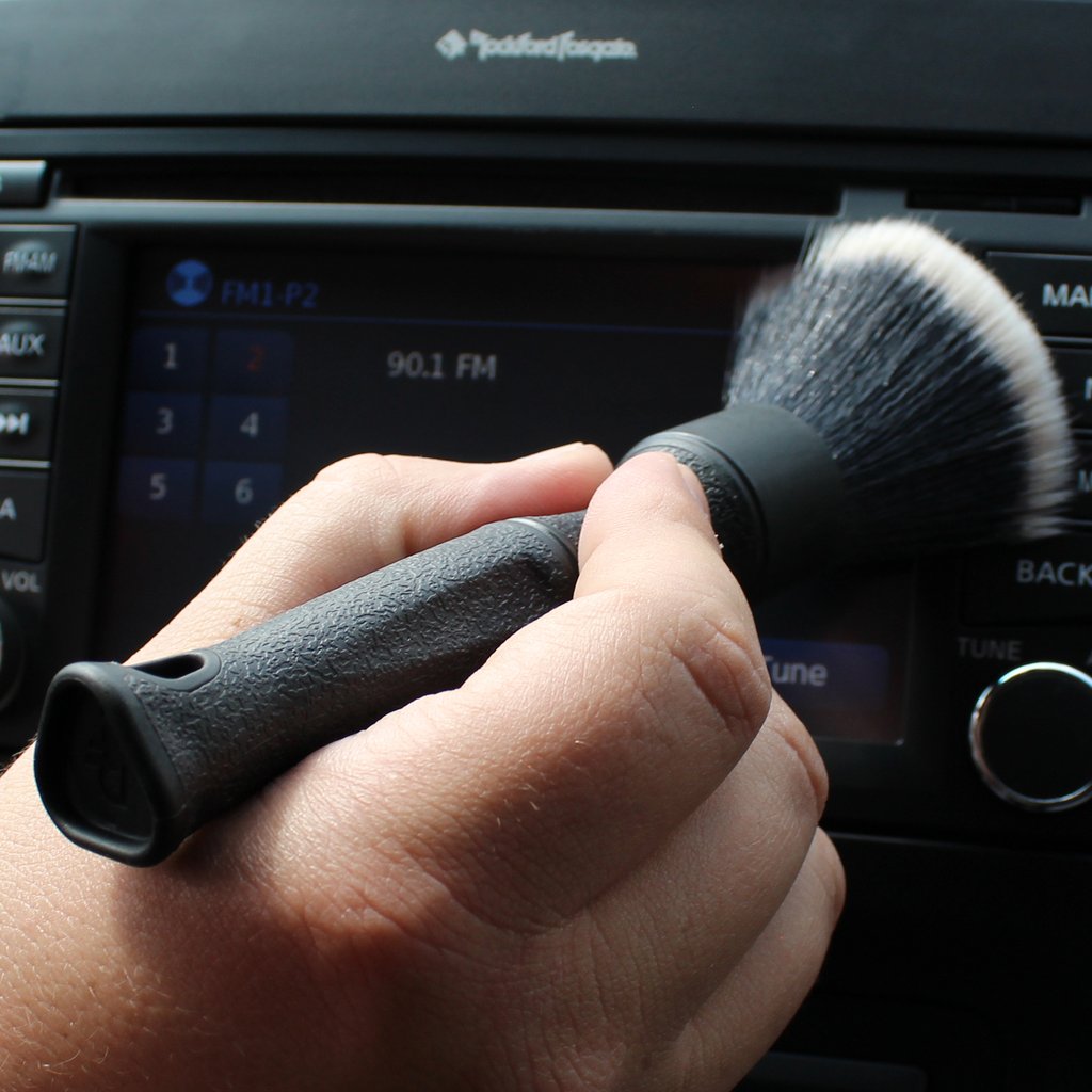 Detail Factory Black Ultra-Soft TriGrip Brush