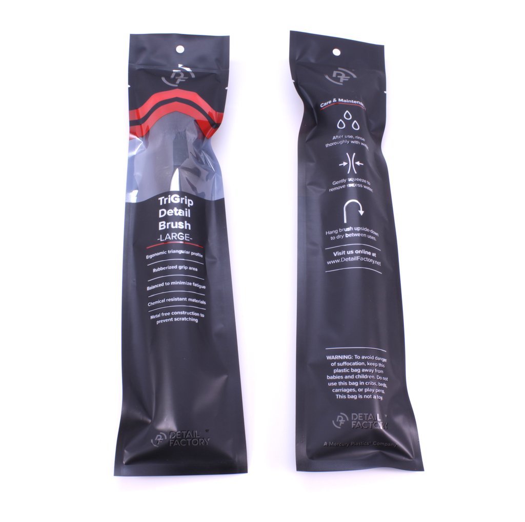 Detail Factory Black Ultra-Soft TriGrip Brush