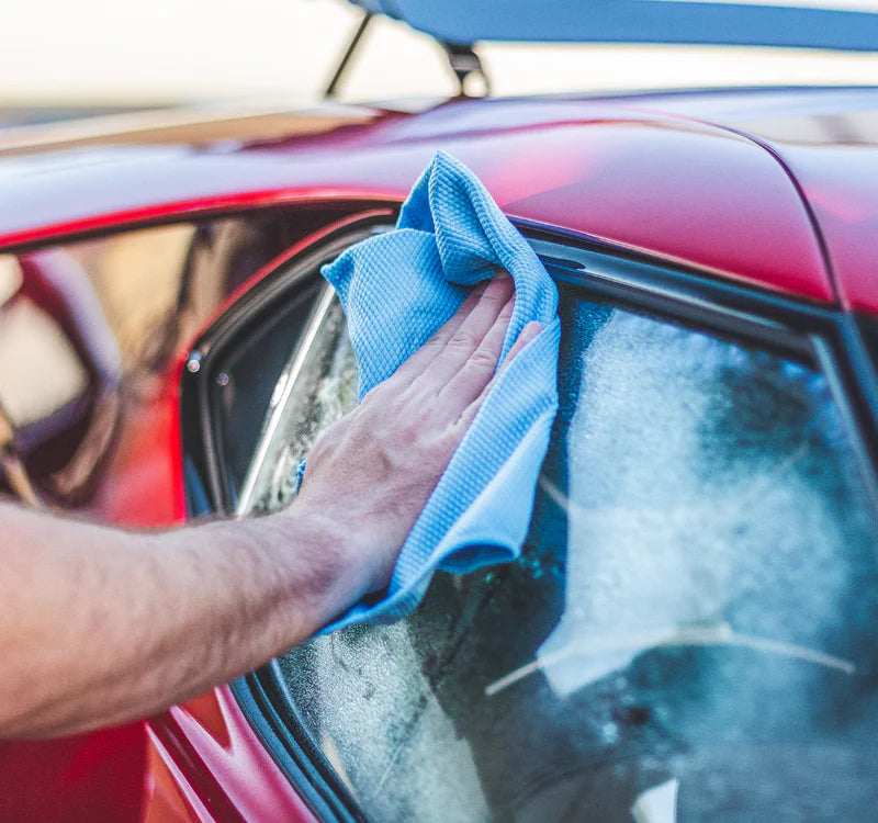 The Rag Company Diamond Glass And Window Towel (6 Pack)