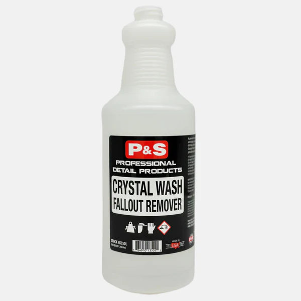 P&S Crystal Wash 32oz Spray Bottle / With Acid Resistance Trigger