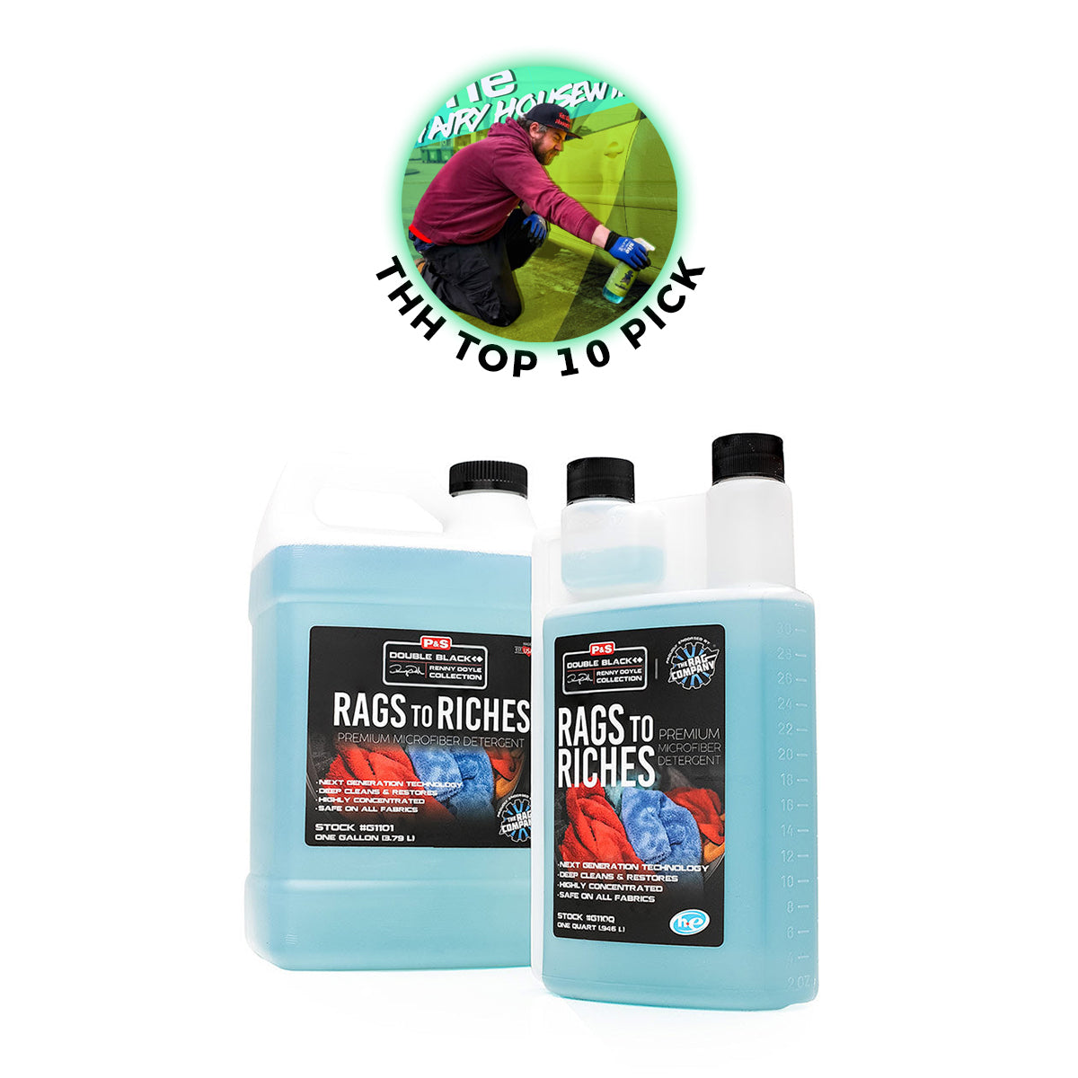P&S Rags to Riches Microfiber Detergent