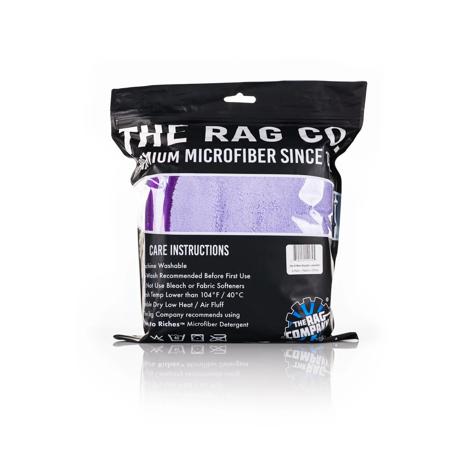 The Rag Company Minx Royale 420GSM 16" x 16" All-Purpose Towel
