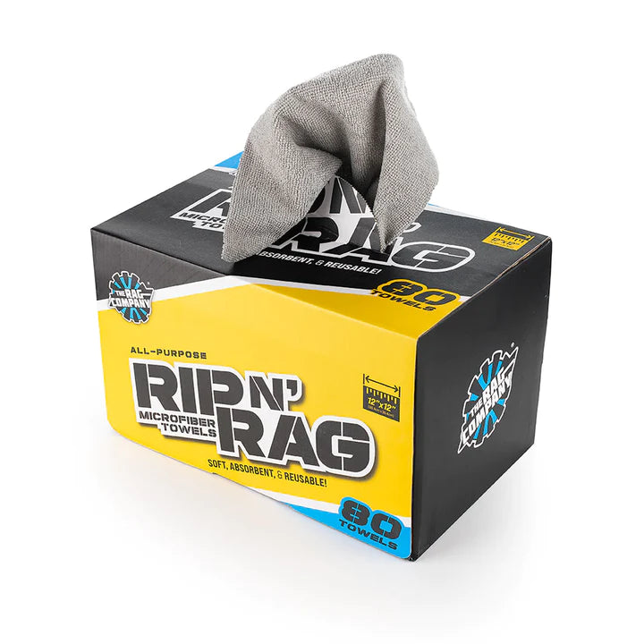 The Rag Company Rip N' Rag - Multi Purpose Microfiber Towels