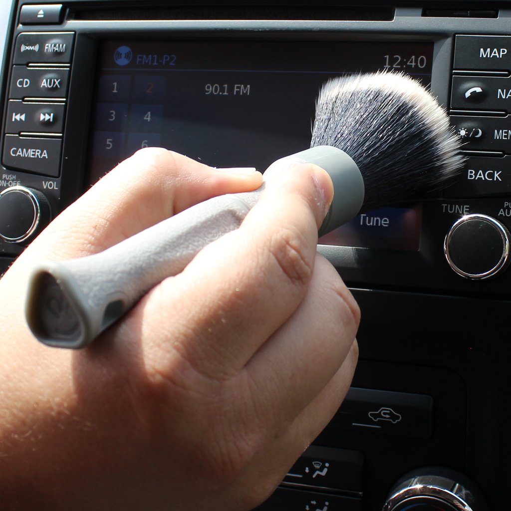 Detail Factory Grey Ultra-Soft TriGrip Brush