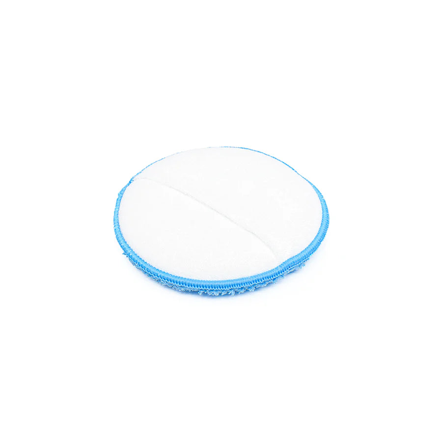 The Rag Company Round Wax Applicator Sponge 6" With Finger Pocket